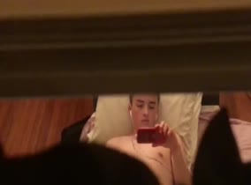 Spying On Sock Jerker
